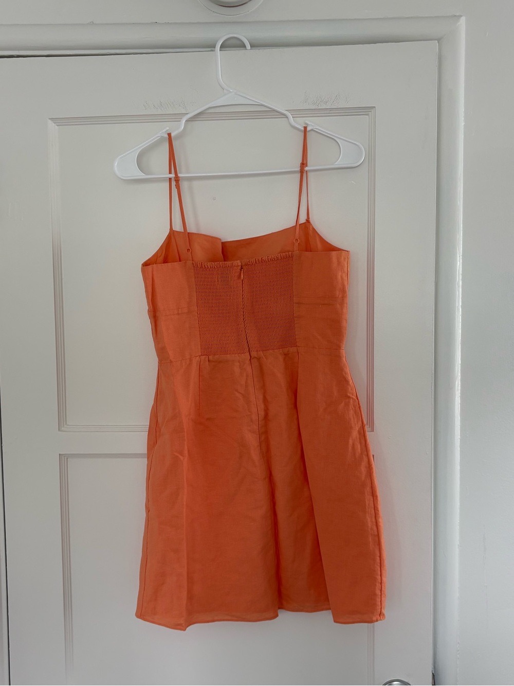 Aritzia Sunday Best Orange Mini Dress - Picture 3 of 3